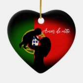 Décoration En Céramique Maternité portugaise (Dos)