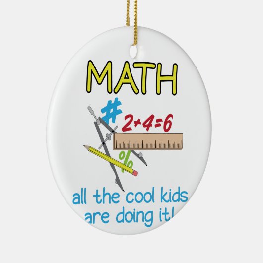 Décoration En Céramique Math (Droite)