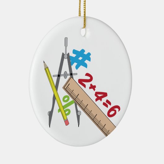 Décoration En Céramique Math (Droite)