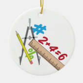 Décoration En Céramique Math (Devant)