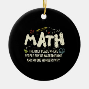 Décoration En Céramique Mathématiques Mathématiques Mathématiques Math Ens