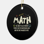 Décoration En Céramique Mathématiques Mathématiques Mathématiques Math Ens (Gauche)