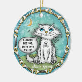 Décoration En Céramique Mauvais chat Scraggles  (Gauche)