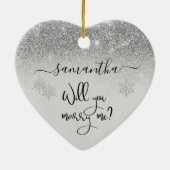 Décoration En Céramique Me marierez-vous Surprise Proposition Parties scin (Dos)