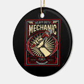 Décoration En Céramique mécanicien lourd (Gauche)