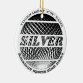 Décoration En Céramique Médaille d'argent, 2ème gagnant (Droite)