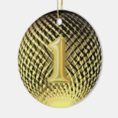 Décoration En Céramique Médaille d'or, 1ère place (Gauche)