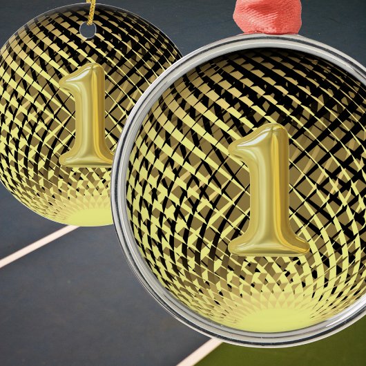 Décoration En Céramique Médaille d'or, 1ère place