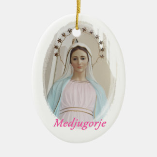 Décoration En Céramique Medalla cerámica Medjugorje