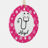 Décoration En Céramique Médecin Assistant Infirmière (Droite)