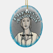 Décoration En Céramique Médecine féminine (Droite)