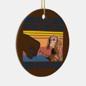 Décoration En Céramique Meilleur Boykin Spaniel Maman Jamais Drôle Chien M (Droite)
