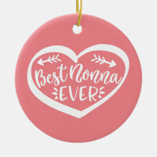 Décoration En Céramique Meilleur Nonna jamais