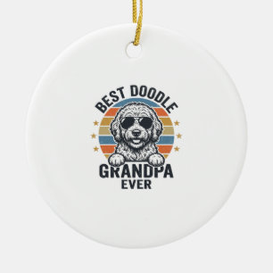 Décoration En Céramique Meilleur Papy Doodle de tous les temps Design de c