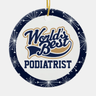 Décoration En Céramique Meilleur Podiatriste Monde