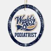 Décoration En Céramique Meilleur Podiatriste Monde (Gauche)