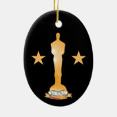 DÉCORATION EN CÉRAMIQUE "MEILLEURE ACTRICE" ORNAMENT CÉRAMIQUE (Dos)