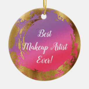 Décoration En Céramique Meilleure Artiste Maquillage Ever Féminin Chic Ros