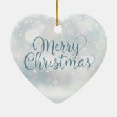 Décoration En Céramique Meilleure définition d'ami Joyeux Noël (Dos)