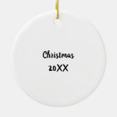 Décoration En Céramique Meilleure maman jamais Word Art Keepsaké (Dos)