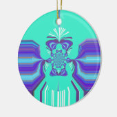 Décoration En Céramique Mélange violet Hakuna Matata (Gauche)