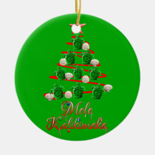 Décoration En Céramique Mele Kalikimaka Sea Turtles