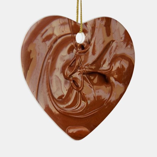 Décoration En Céramique Melted chocolate texture (Droite)