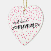Décoration En Céramique Mema la plus aimée (Gauche)
