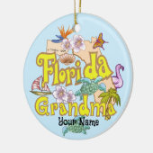 Décoration En Céramique Mémé de Floride (Gauche)