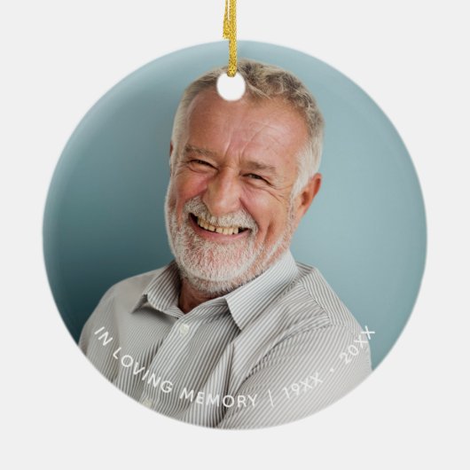 Décoration En Céramique Mémoire simple en amour (Dos)