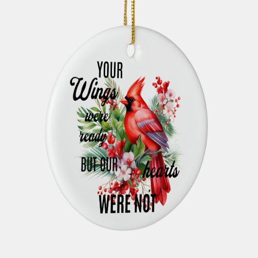 Décoration En Céramique Mémorial Cardinal de Noël (Droite)