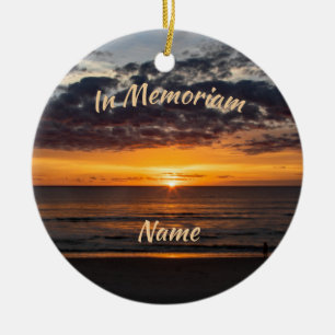 Décoration En Céramique Mémorium Ocean Sunrise