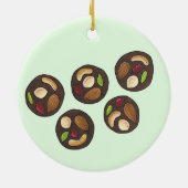 Décoration En Céramique Mendiants Chocolats français Chocolatier Chocoholi (Dos)