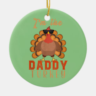 Décoration En Céramique Mens Daddy Turquie Matching Family Group Cute Papa