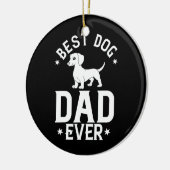 Décoration En Céramique Mens Doxie Dachshund Chien Chien Chien Chien Puppi (Gauche)