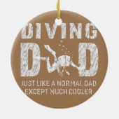 Décoration En Céramique Mens Plongée Papa Plongée Plongée Plongée Diver Ca (Dos)