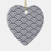 Décoration En Céramique Mer de Seigaiha (Droite)