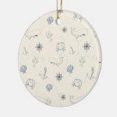 Décoration En Céramique Mer marine (Gauche)