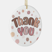 Décoration En Céramique Merci (Droite)