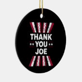 Décoration En Céramique Merci Joe Président Biden (Droite)