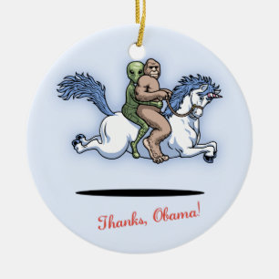 Décoration En Céramique Merci, Obama !