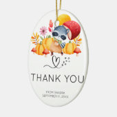 Décoration En Céramique merci photo ultra son, baby shower drôle (Gauche)