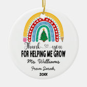 Décoration En Céramique Merci pour m'aider à développer l'appréciation de  (Devant)