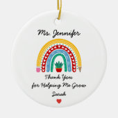 Décoration En Céramique Merci pour m'aider à développer l'appréciation de  (Devant)