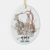 Décoration En Céramique Mère et maman bébé d'animaux australiens (Droite)