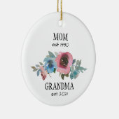 Décoration En Céramique mère grand-mère être enceinte faire-part (Droite)