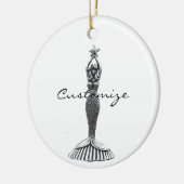 Décoration En Céramique Mermaid Holding Star Thunder_Cove (Gauche)