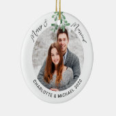 Décoration En Céramique Merry and Married Photo (Droite)