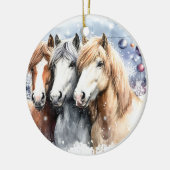 Décoration En Céramique Merry Christmas (Gauche)