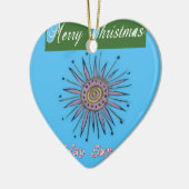 Décoration En Céramique Merry Christmas Holiday Sunshine Collection (Gauche)